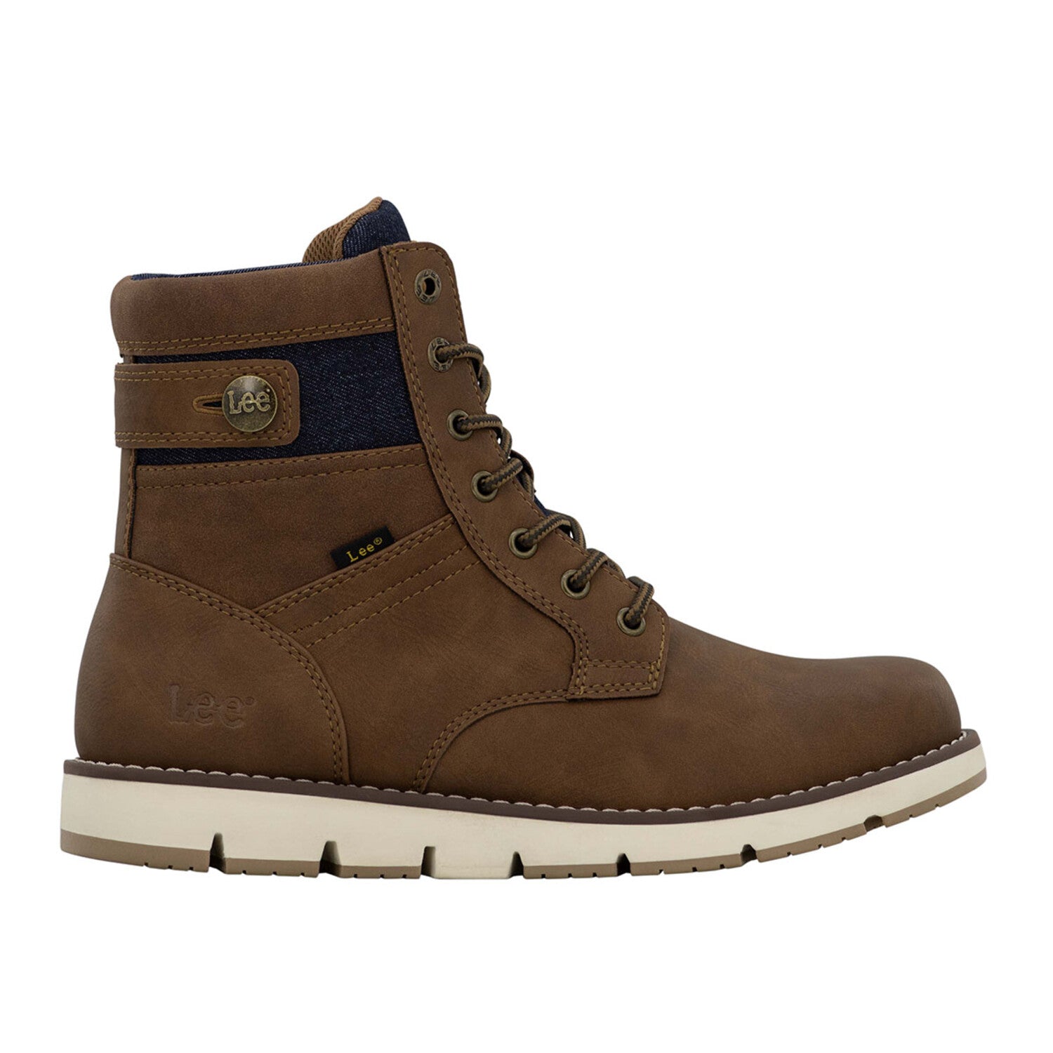 Hudson // British Tan + Navy Denim