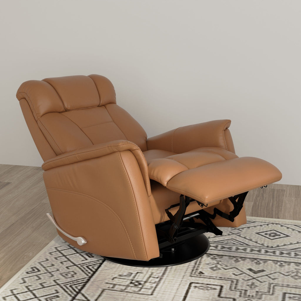 Bentley - Swivel Glider Recliner With Manual Adjustable Headrest & Footrest