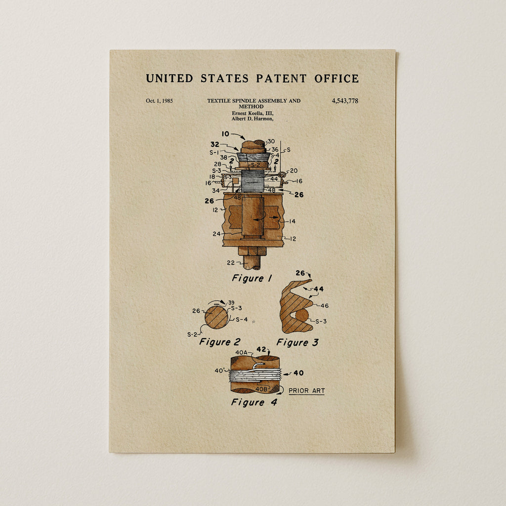 Textile Spindle (1985)