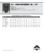 John Mayberry Jr. Autographed 2011 8x10 Phillies Phan Photo