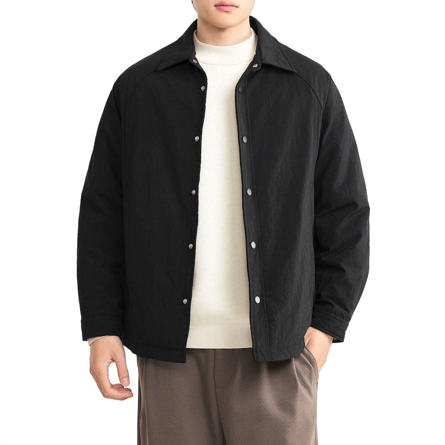 Button-Up Jacket // Black