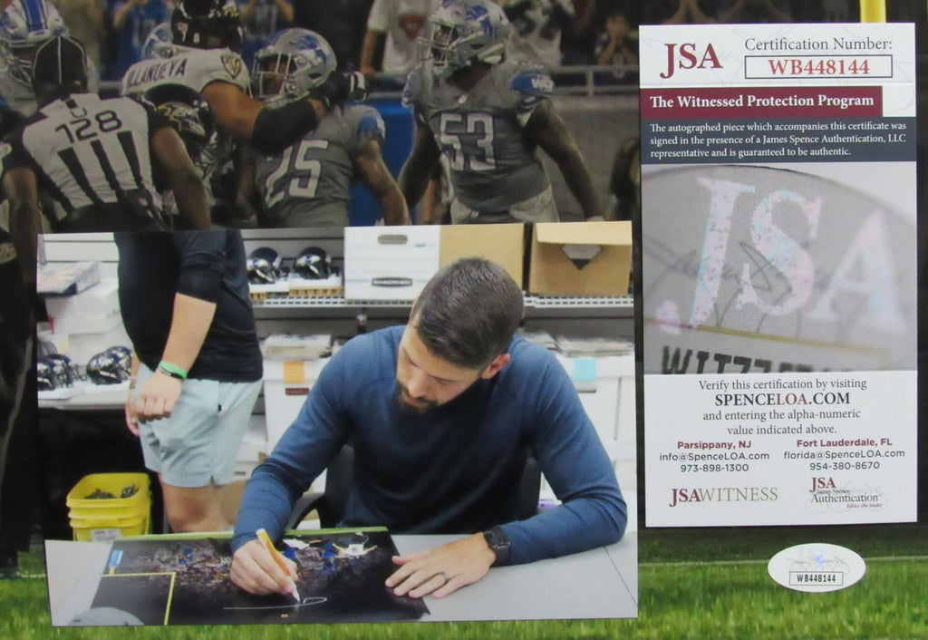 Justin Tucker Signed/Autographed 16x20 Photo Baltimore Ravens JSA 189769