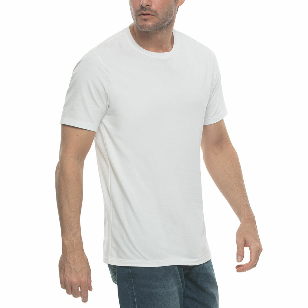 4 Pack Premium Cotton Crewneck T-Shirts // White