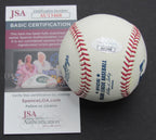 Johnny Logan Milwaukee Braves 57 WS Signed/Auto Rawlings OML Baseball JSA 189851