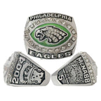 Philadelphia Eagles Championship Ring Set – 5pcs Super Bowl Replica Collectible Set