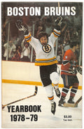 1978-79 Boston Bruins Official NHL Yearbook Schmautz/O'Reilly 182054