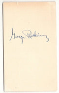 George Ratkovicz Signed/Autographed 3x5 Vintage Index Card d.2007 129885