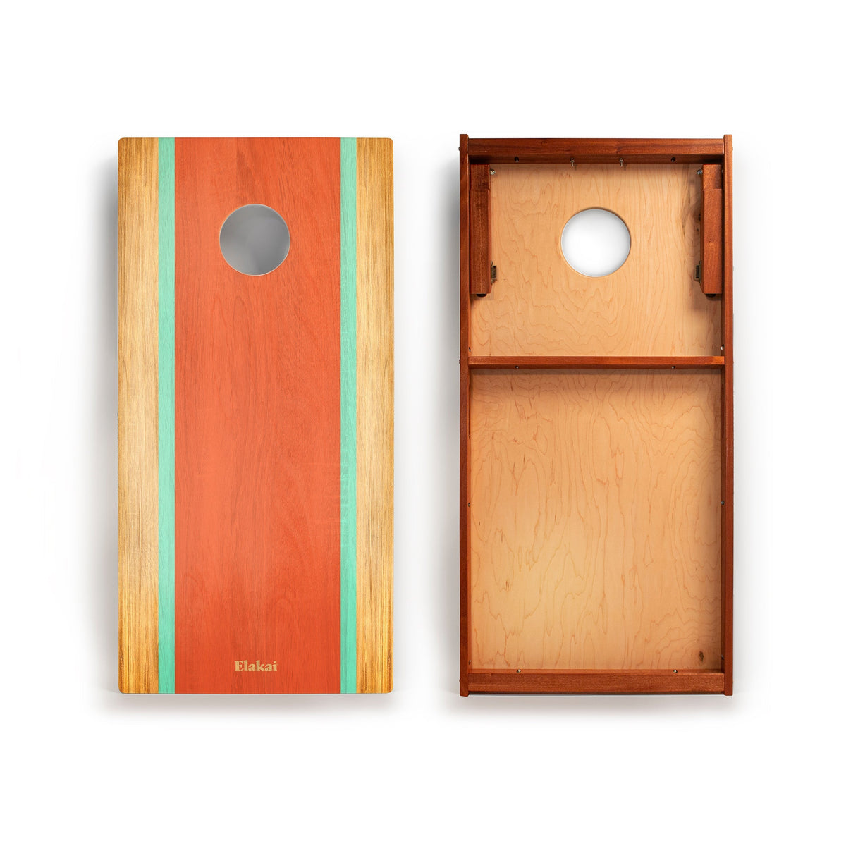 2ft x 4ft Graphic Wood Classic Cornhole Boards | Classic Beach Stripes Collection