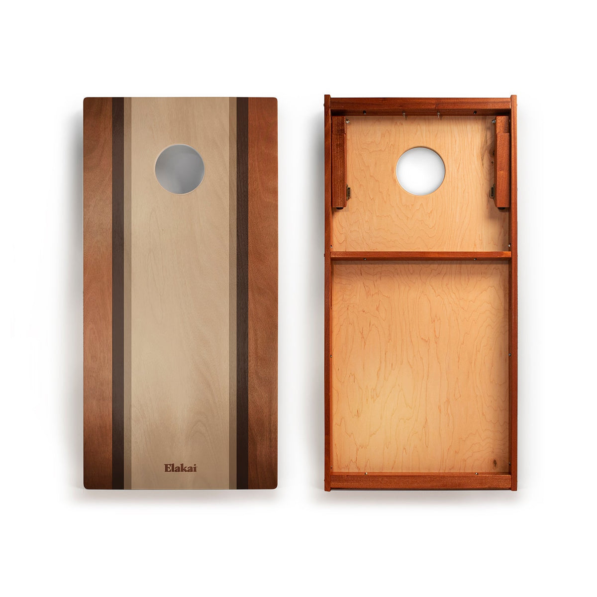 2ft x 4ft Graphic Wood Classic Cornhole Boards | Classic Beach Stripes Collection