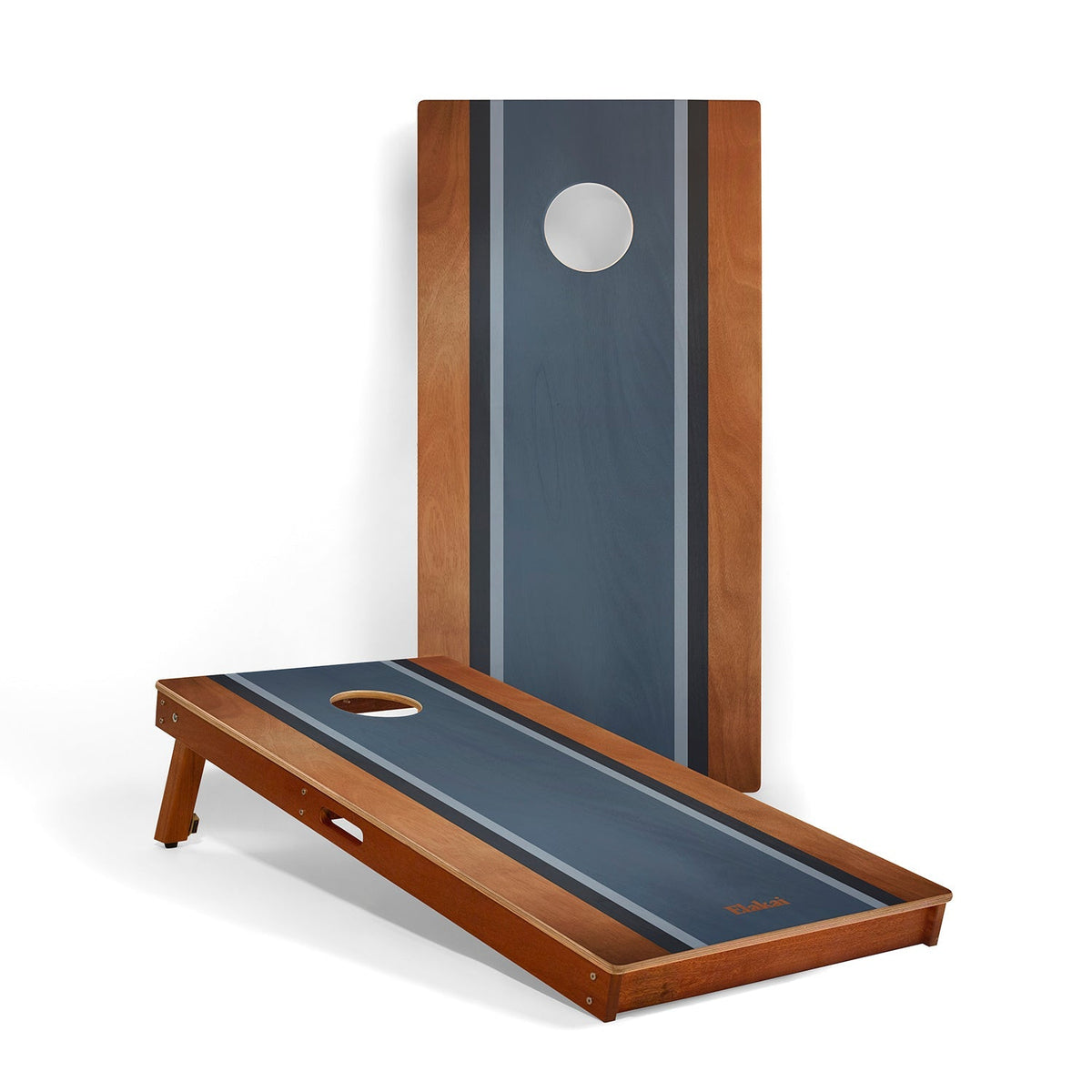 2ft x 4ft Graphic Wood Classic Cornhole Boards | Classic Beach Stripes Collection