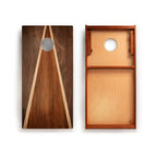 2ft x 4ft Graphic Wood Classic Cornhole Boards | Classic Triangle Collection
