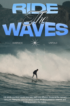 RIDE THE WAVE - SURFING