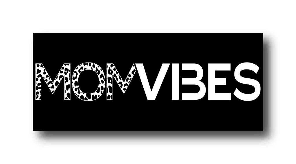MomVibes Word Mark Sticker