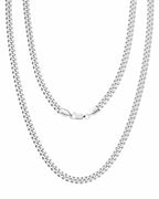 Silver Cuban Link Chain (3.5mm)