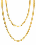 Gold Cuban Link Chain (3.5mm)