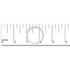IGI Certified 1/2 Cttw Round Brilliant Cut Diamond 18K White Gold Channel Set Eternity Style Wedding Band Ring (H-I Color, I1-I2 Clarity)