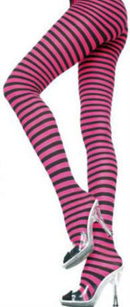 Wild Stripes Wide Striped Tights for Women