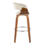 Vintage Mod - Mid Century Modern Fixed Height Barstool