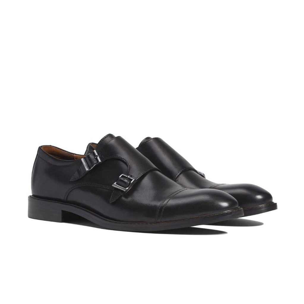 Parklane Double Monk Strap // Black