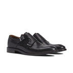 Parklane Double Monk Strap // Black
