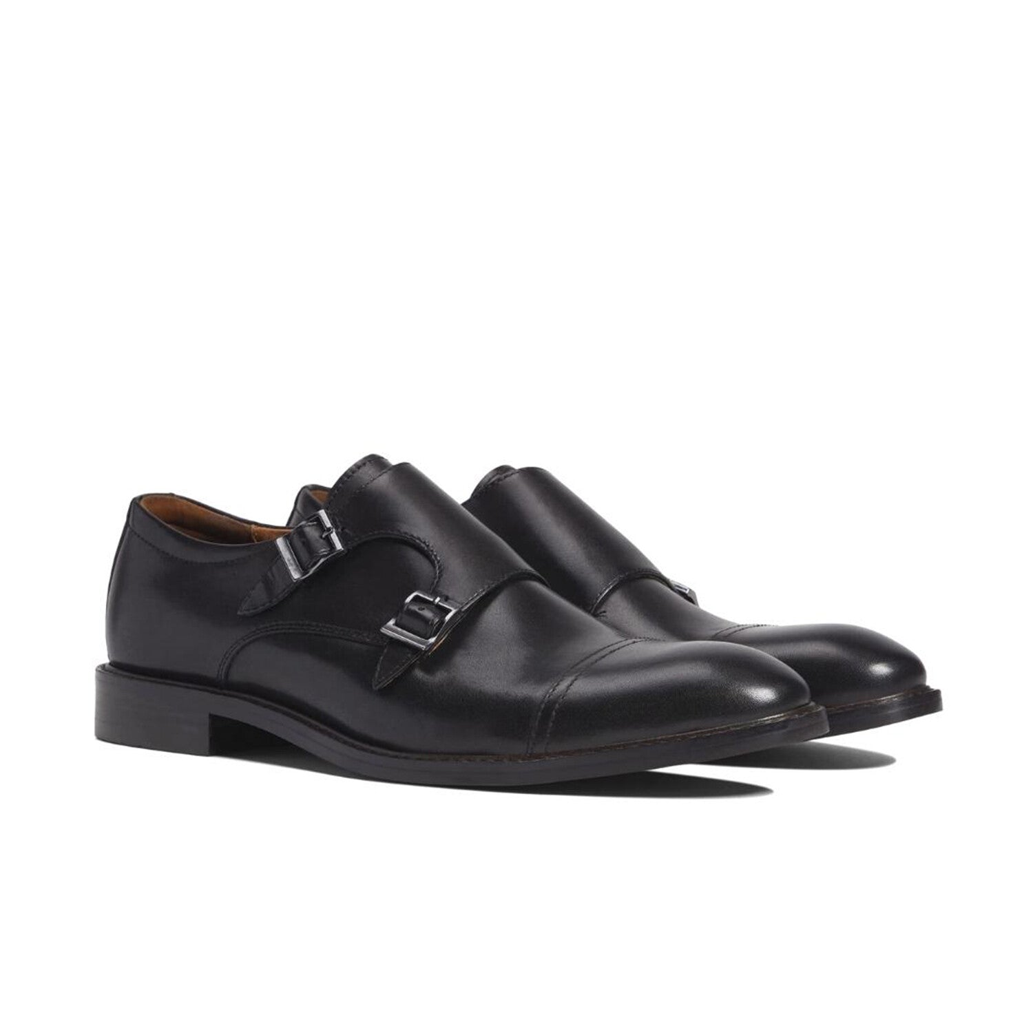 Parklane Double Monk Strap // Black
