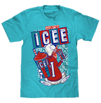 Hawaiian ICEE Polar Bear T-Shirt - Blue
