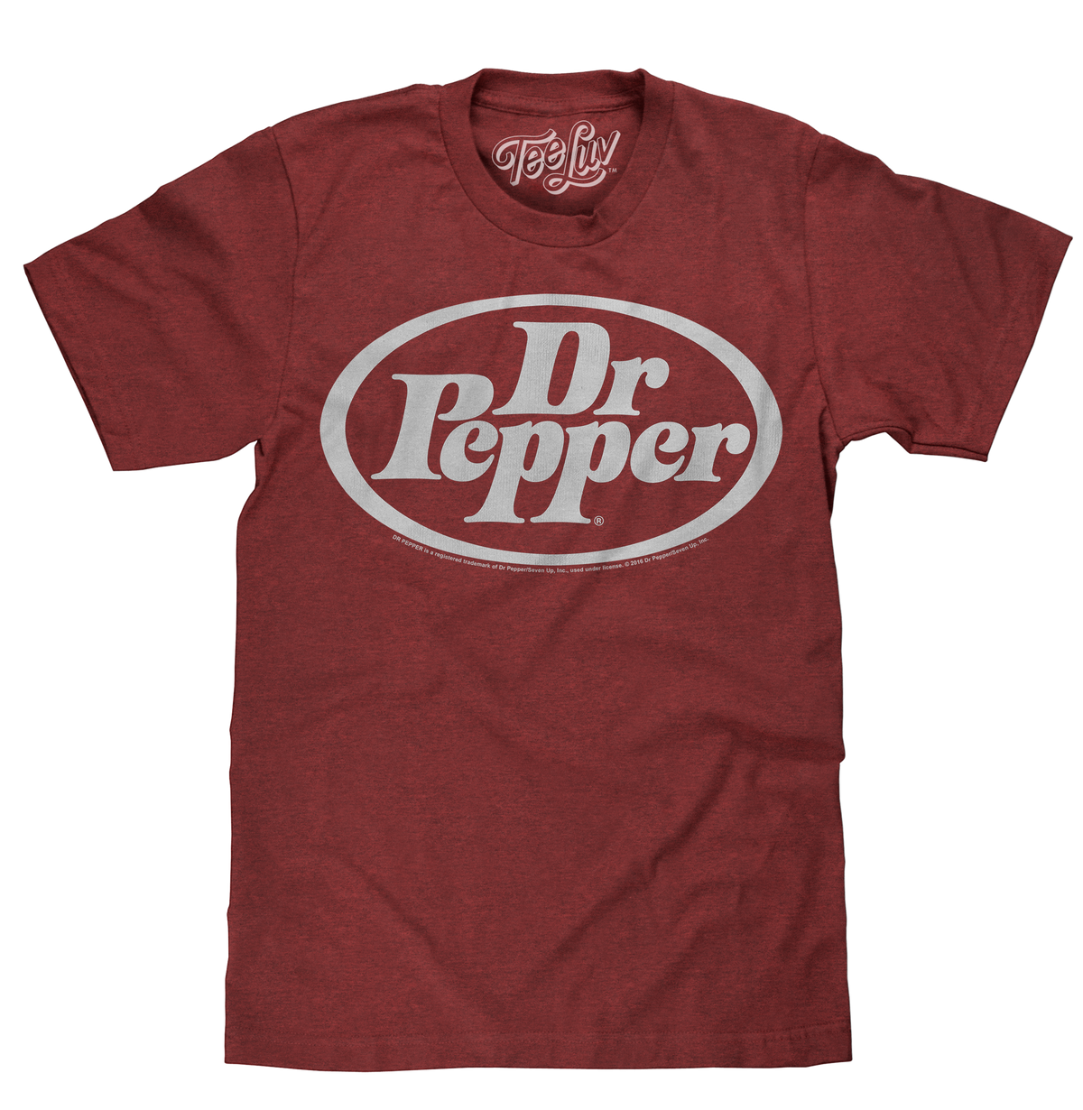 Dr Pepper Oval Logo T-Shirt - Red