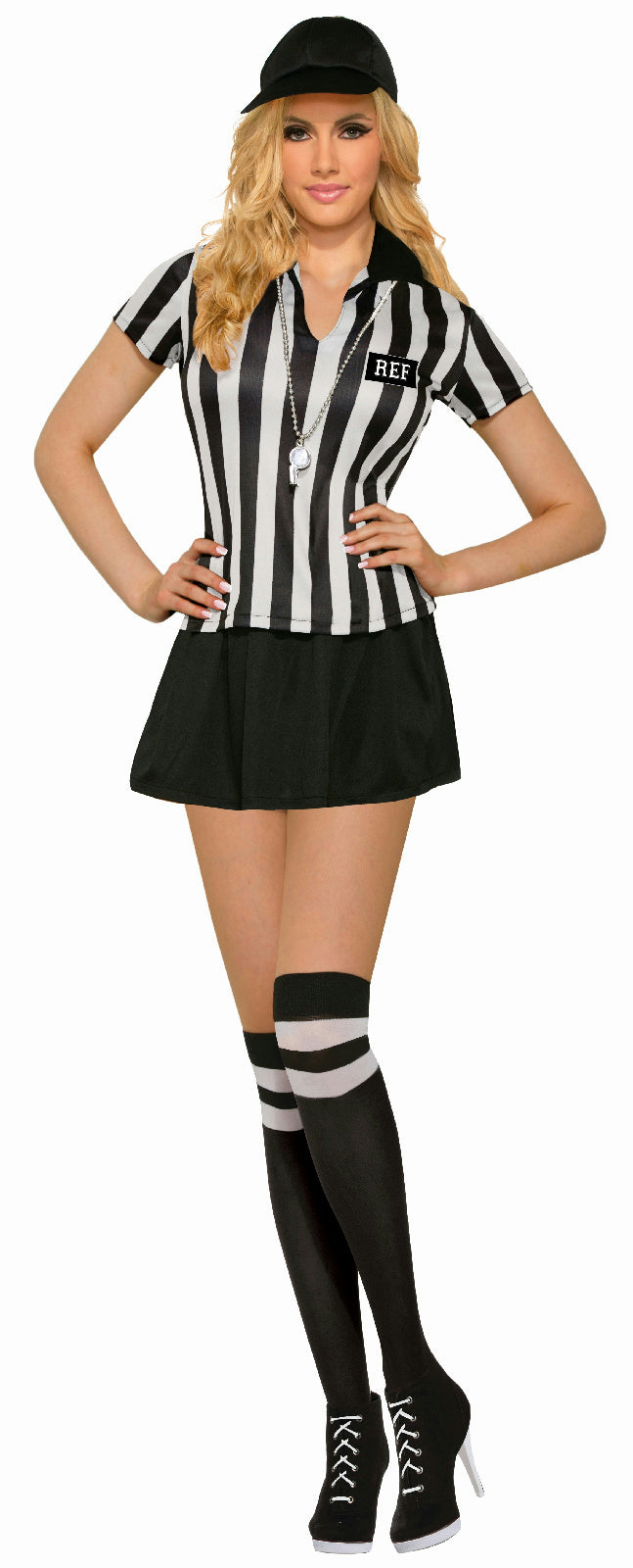 Referee Adult Costume Standard Size 8-14