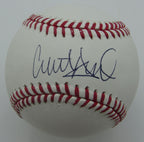 Clint Hurdle Pirates  Royals Signed Rawlings OML Baseball MLB Hologram 143926
