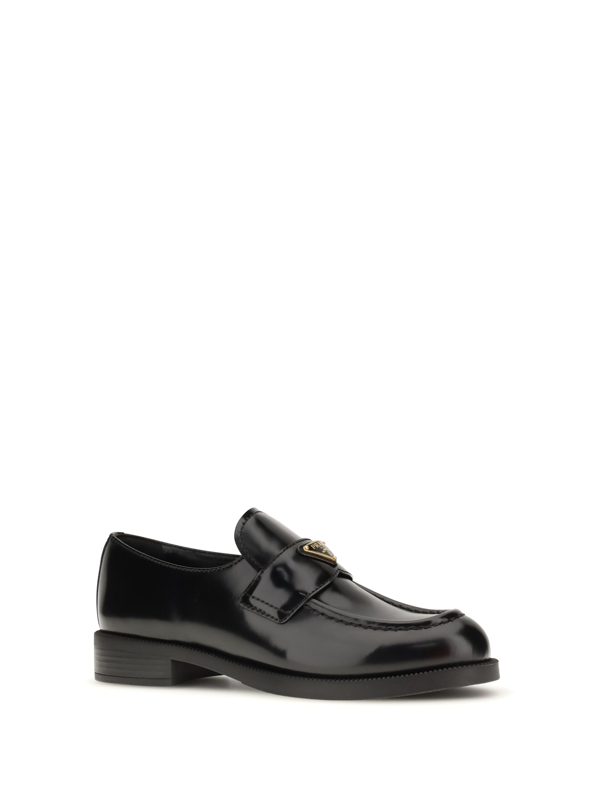 Leather Loafers Black
