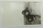 Vintage Postcard with picture of a football player in vintage uniform 140019