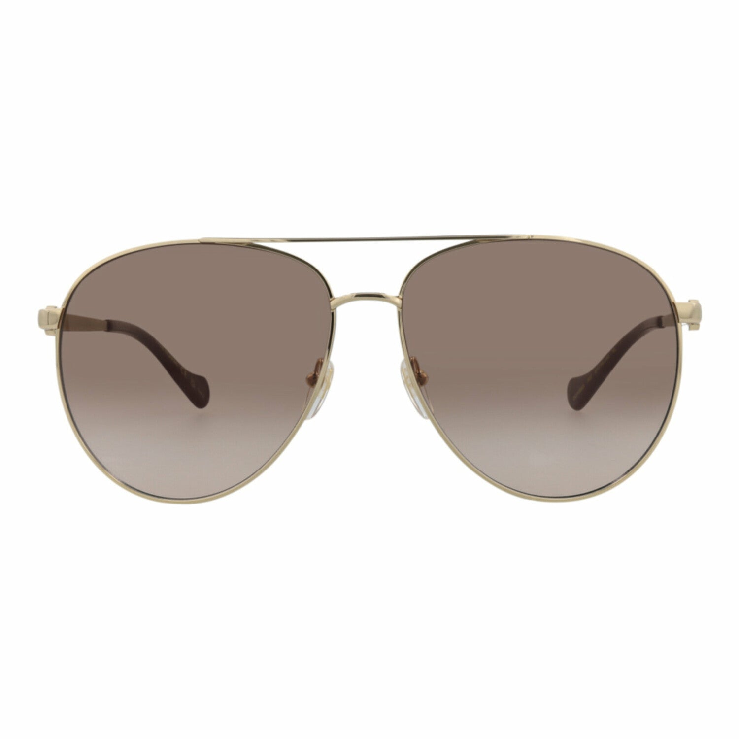 Gucci // Unisex // Novelty Sunglasses // Gold + Brown Gradient
