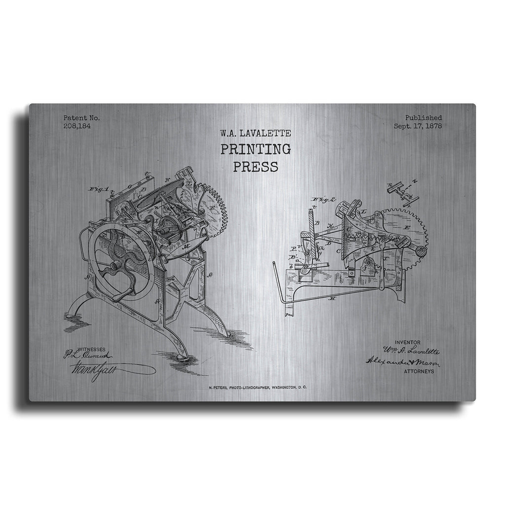 Printing Press Blueprint