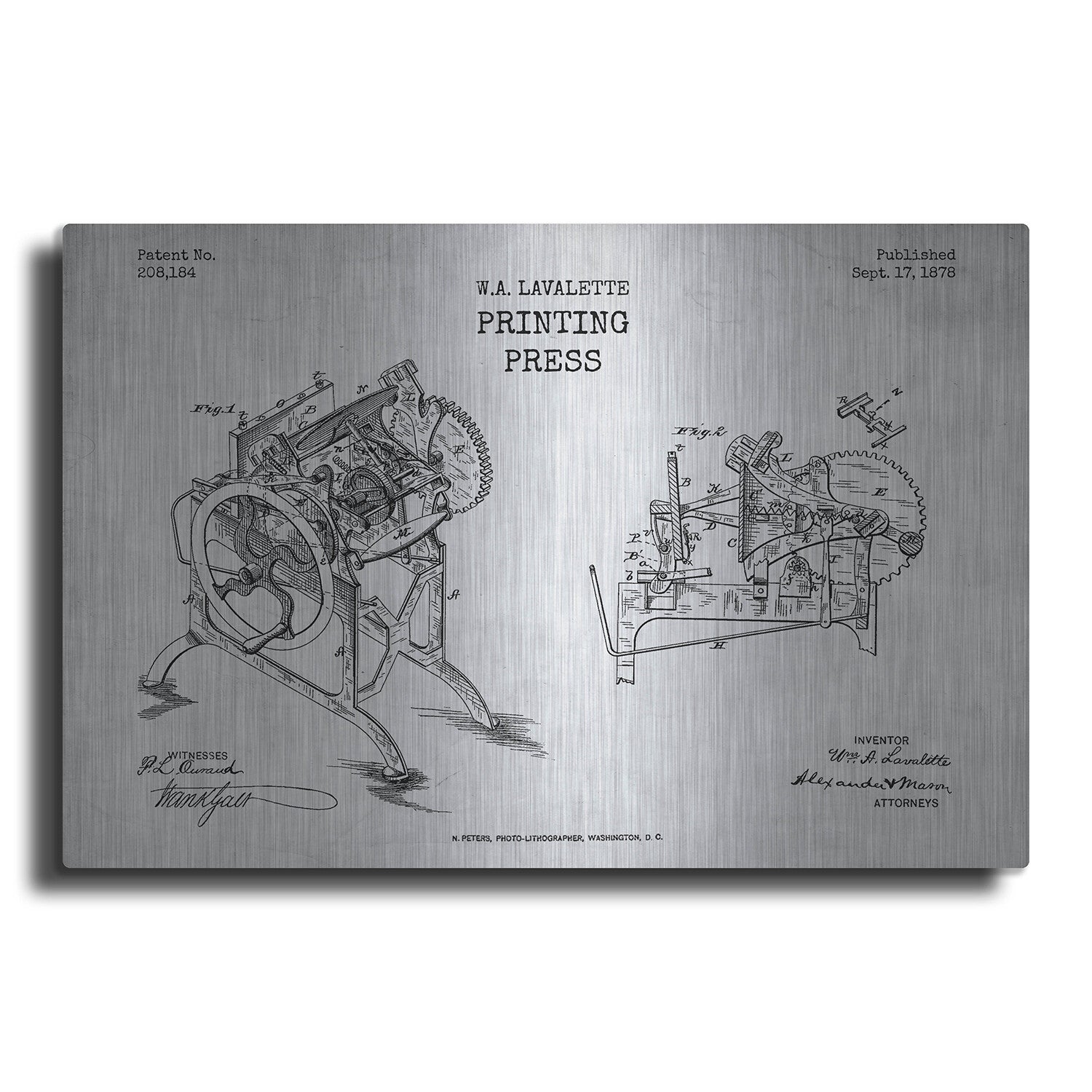 Printing Press Blueprint