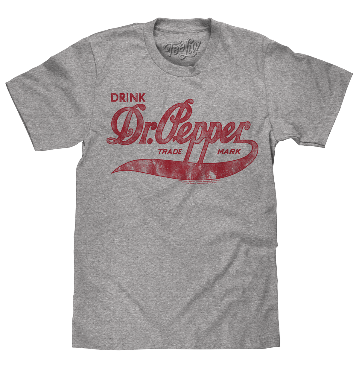 Dr Pepper Signature T-Shirt - Gray