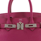 Hermès // Togo Leather Birkin 30 Handbag // Tosca + Silver // Pre-Owned
