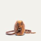 Everyday Double Zip Leather Crossbody