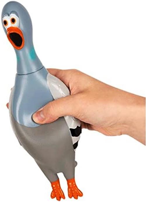 Squawking Rubber Pigeon Bird - Loud Squeaking Classic Toy - Archie McPhee