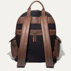 Canvas + Leather Backpack
