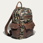 Canvas + Leather Backpack