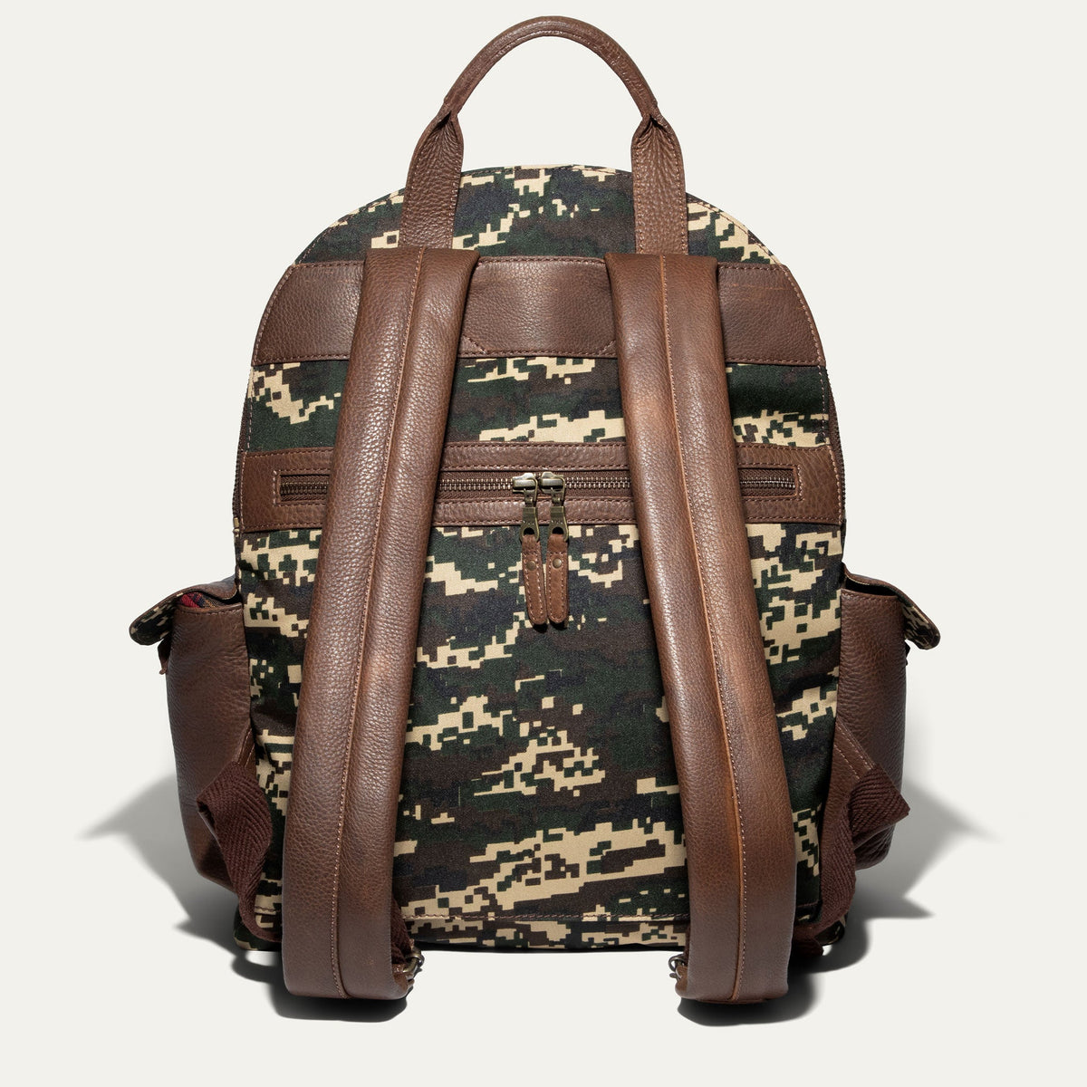 Canvas + Leather Backpack