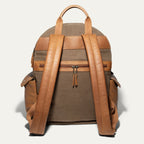 Canvas + Leather Backpack