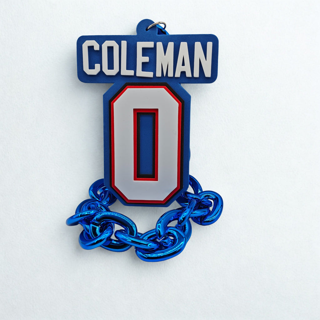 Player 3D Logo EVA Foam Necklace 30 inches – The Perfect Game Day Gift for Fans