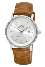 Porsamo Bleu Men's Veritas 2 Genuine Leather Band Watch 1362CVEL