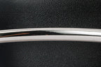 The Neiva Black/White Leather Belt