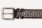 The Rico Burgundy Color Calfskin Belt