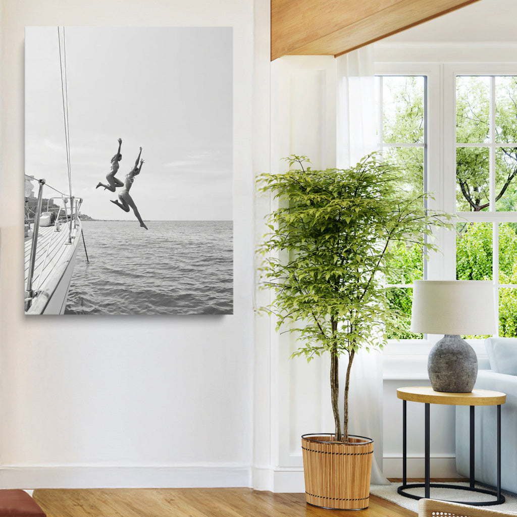 Sailing Wall Art Canvas Print | Ocean Adventure Sailboat