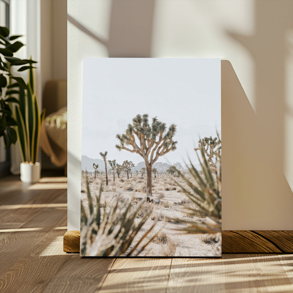 Joshua Tree Wall Art | Framed Desert Landscape Canvas