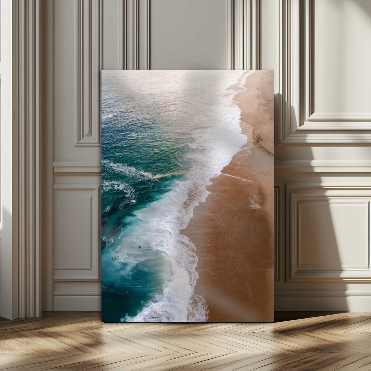 Serene Ocean Waves Wall Art Beach Wall Decor