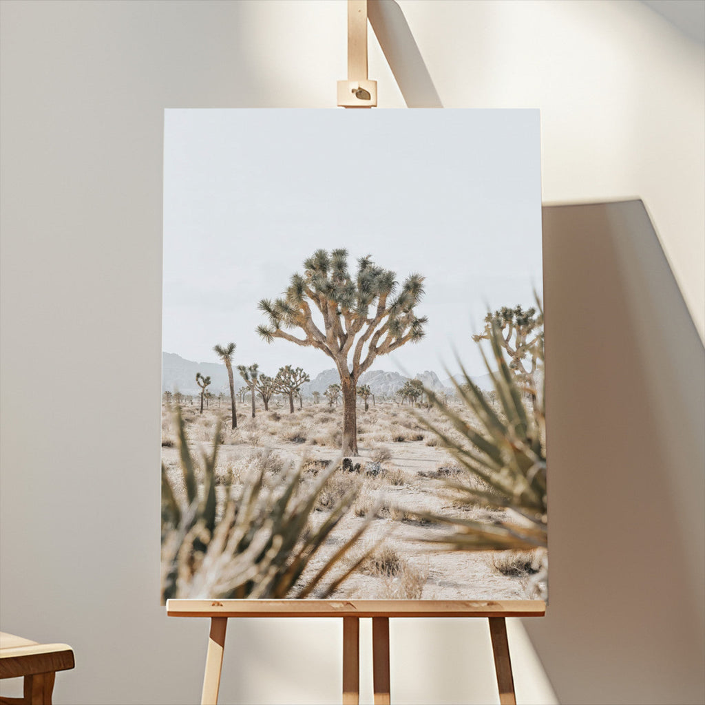 Joshua Tree Wall Art | Framed Desert Landscape Canvas